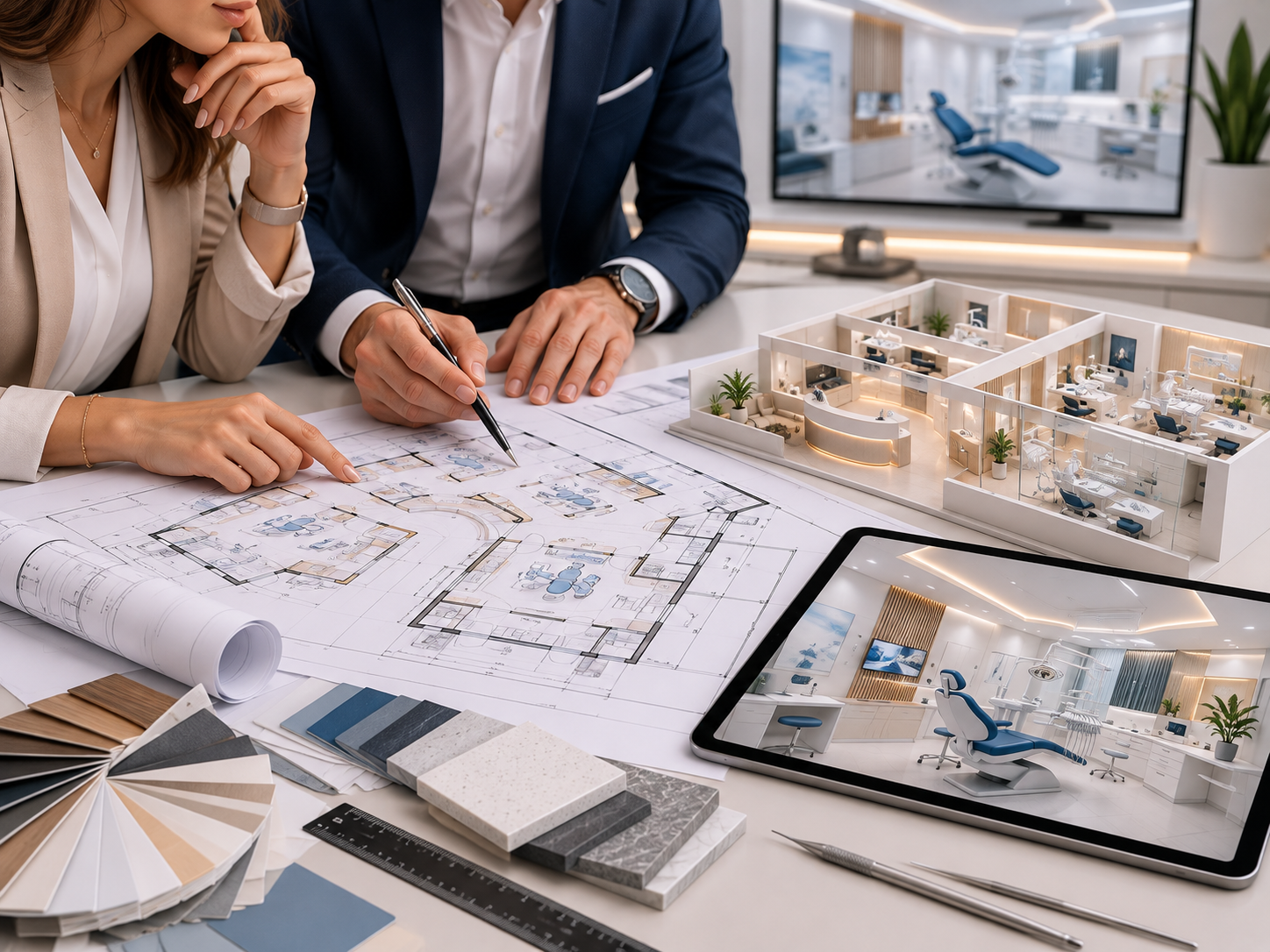 تخطيط وتصميم العيادات