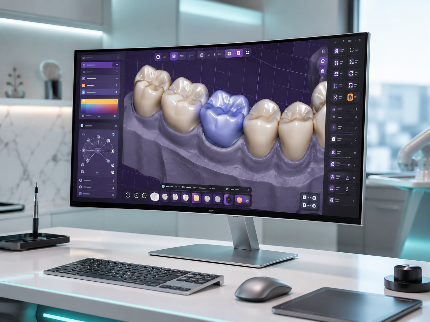 برنامج Exocad DentalCAD