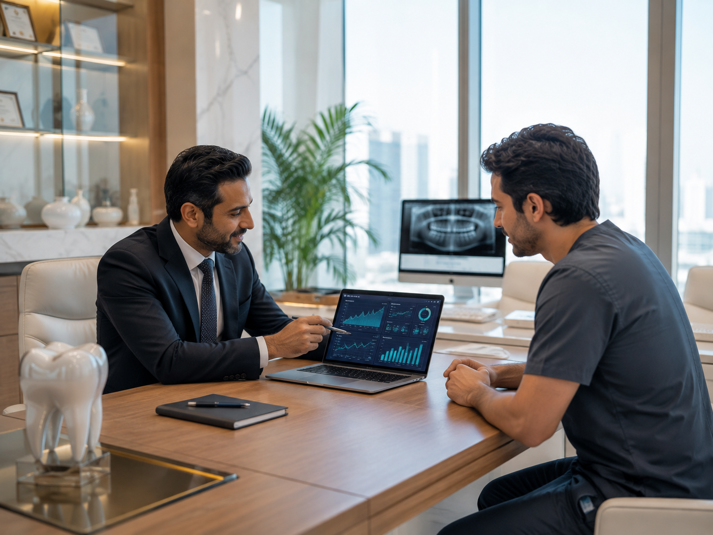 الاستشارات وتطوير العيادات